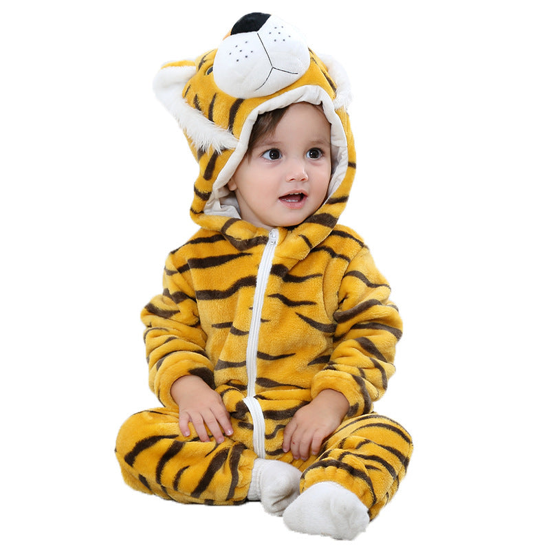 Baby animal jumpsuit