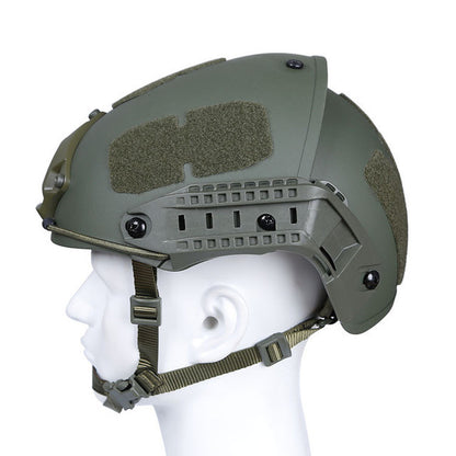 Tactical field equipment protective solid color helmet