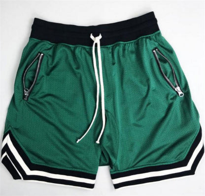 Loose Five-point Pants Retro Sports Over the Knee Basketball Shorts