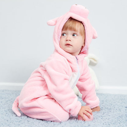 Baby animal jumpsuit