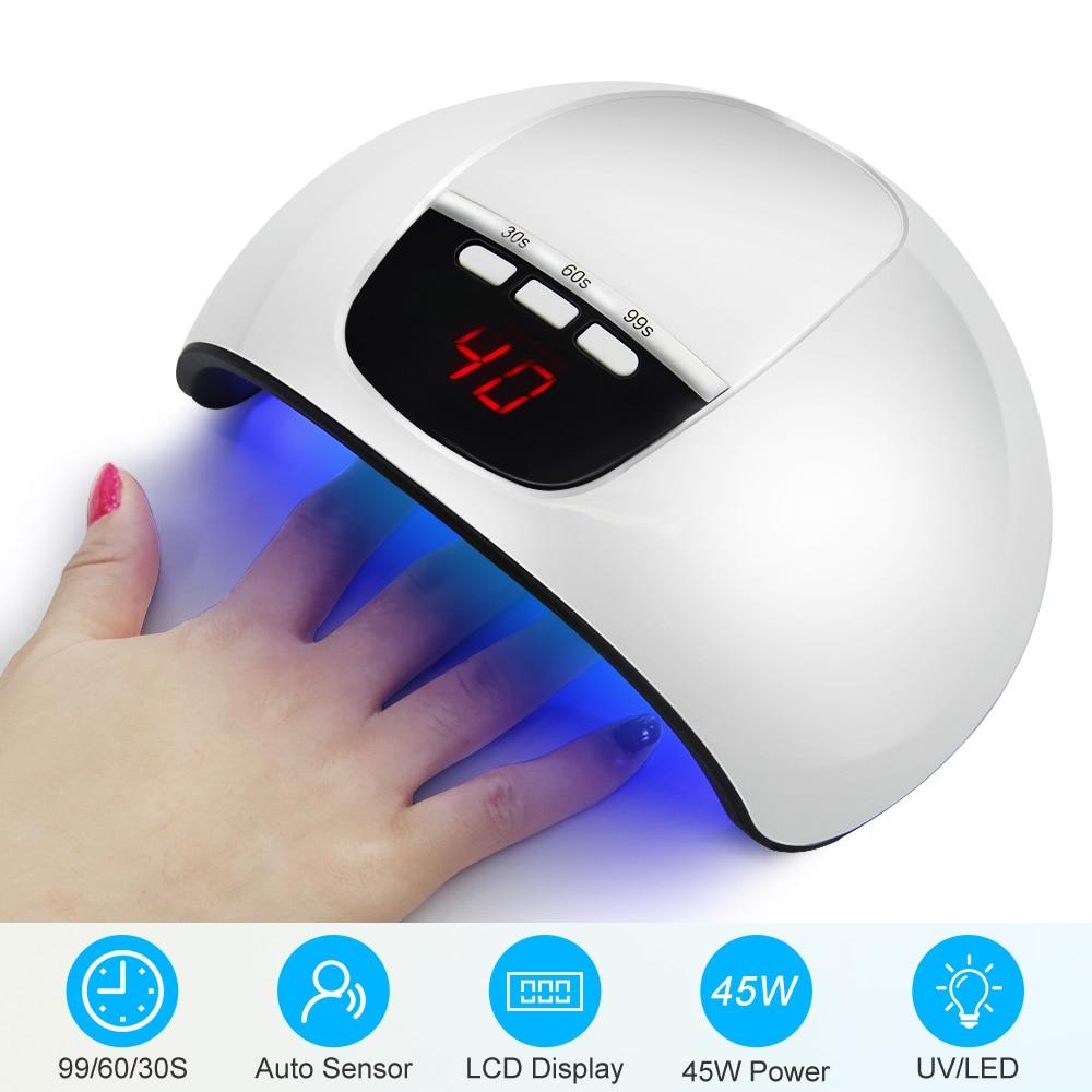 Nail Lamp Smart NailSensor 54WDryer