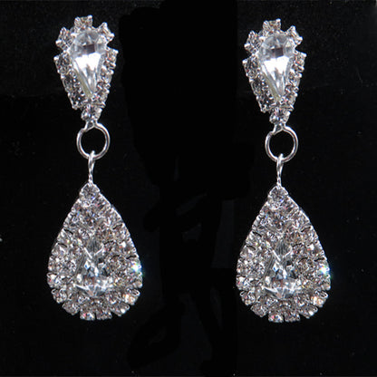 Manufacturers Selling Bride Wedding Accessories Earrings Set Drop Necklace Aliexpress