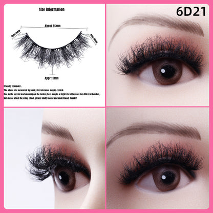 5 Pairs Of Thick False Eyelashes