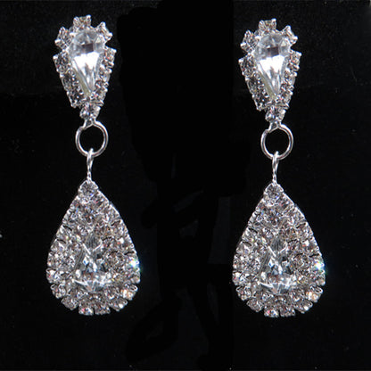 Manufacturers Selling Bride Wedding Accessories Earrings Set Drop Necklace Aliexpress