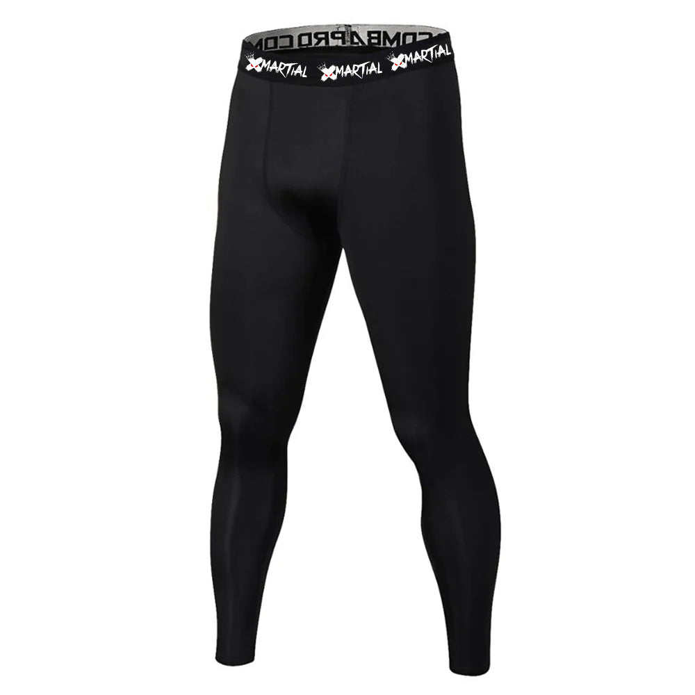 Fitness Suit Men's High Elastic Tight Leggings With Slim Fit, Breathable And Quick Drying