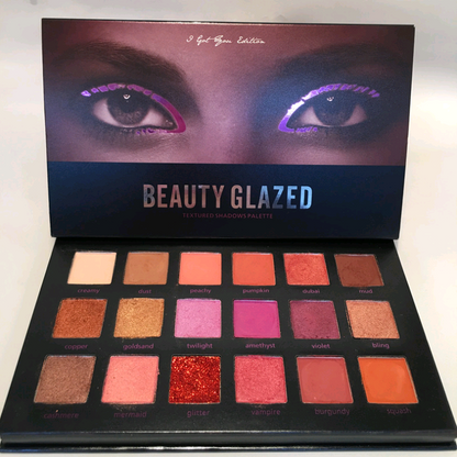 Beauty glazed 18-color new eye shadow with multi-color eyeshadow