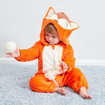 Baby animal jumpsuit