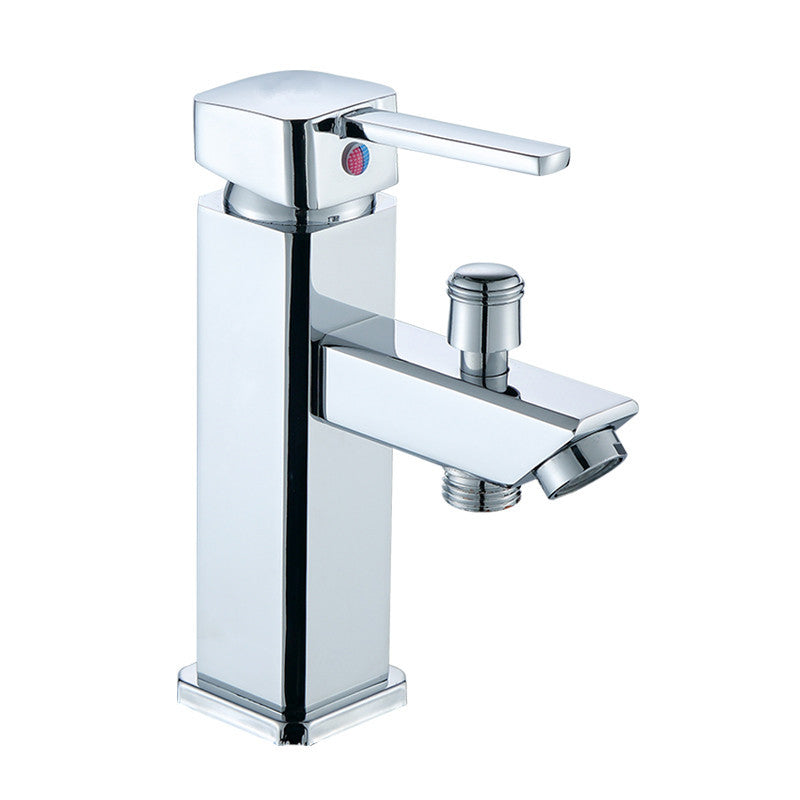 Home Bathroom Dual-purpose Washbasin Hot And Cold Single-hole Faucet Shower