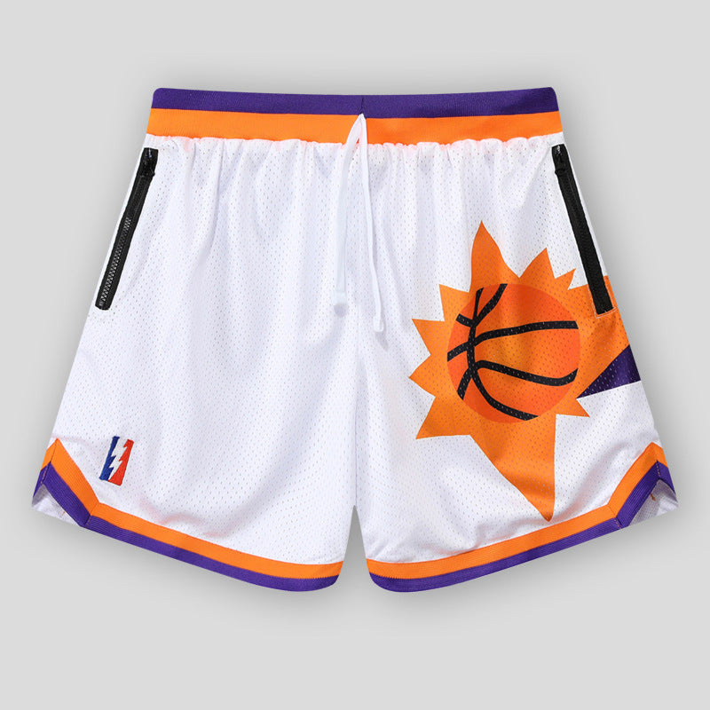 American Basketball Shorts Double Mesh