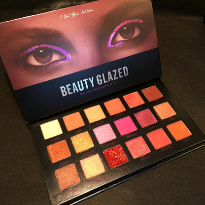 Beauty glazed 18-color new eye shadow with multi-color eyeshadow