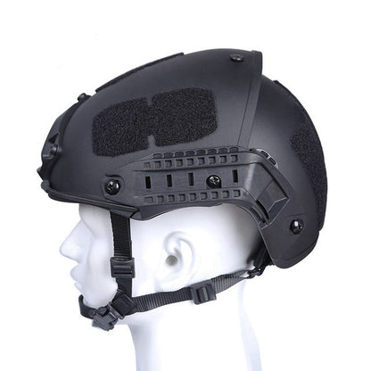 Tactical field equipment protective solid color helmet