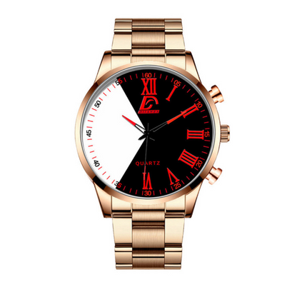 Stainless Steel Watch Men Casual Fashion