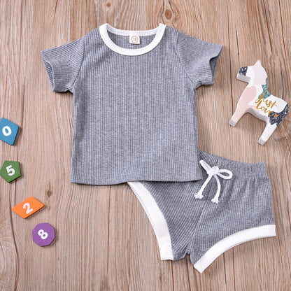 Two-piece set for infants and toddlers