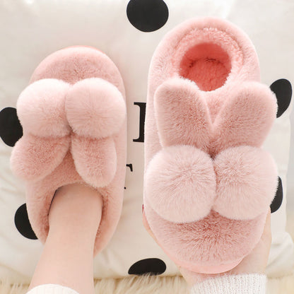 Women's Winter Platform Non-slip Warm Cute Interior Home Plush Shoes