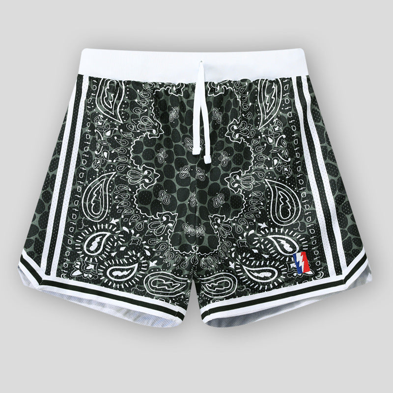 American Basketball Shorts Double Mesh