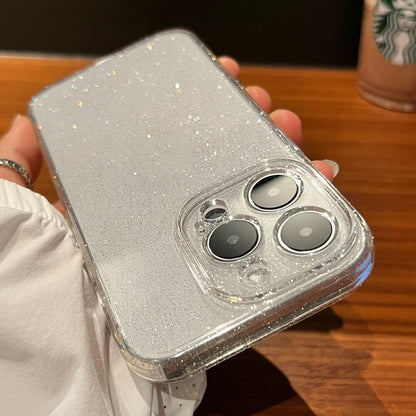 Transparent Glitter For 15promax Phone Case