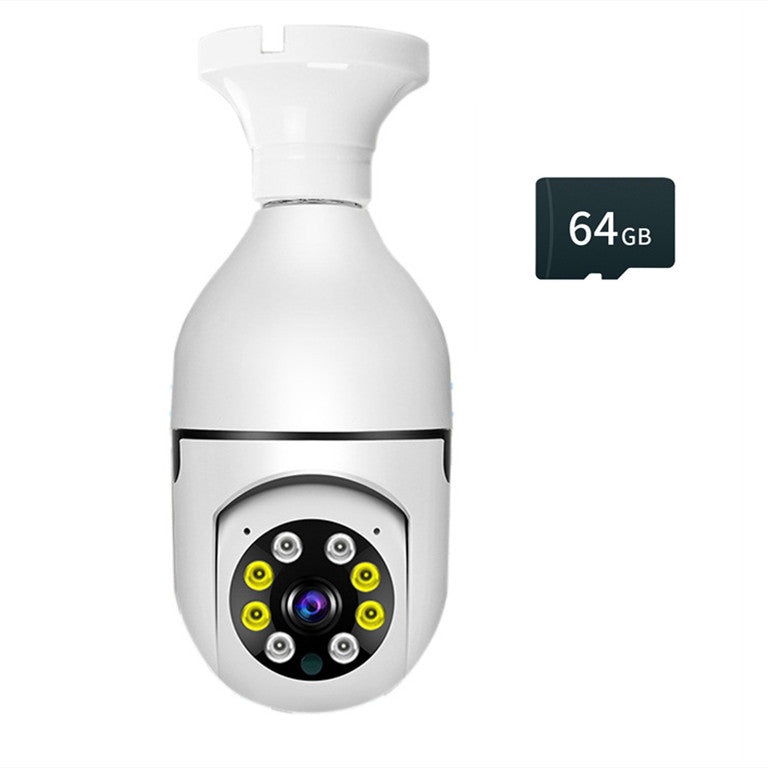 Bulb Camera Wireless Wifi Monitoring