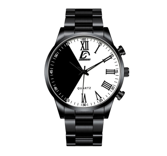 Stainless Steel Watch Men Casual Fashion