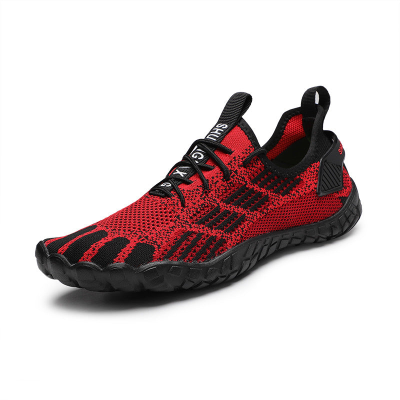 Men's Sports Leisure Mountaineering Shoes Hollow-out Fly Knit