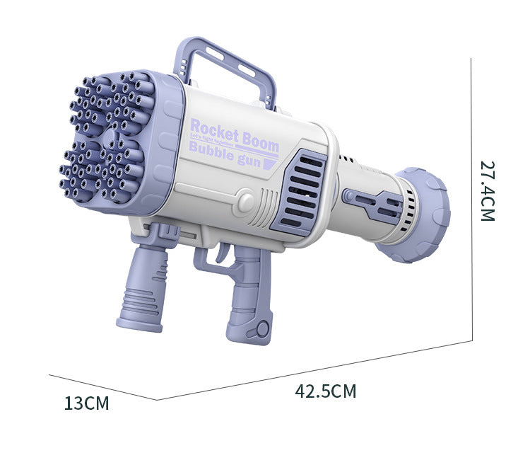 Bubble Machine Bazooka Rechargeable Children's Toy Couple Gift